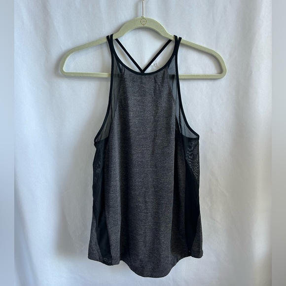 Lululemon Run Off-Route Tank Heathered black/ Grey - Picture 5 of 6